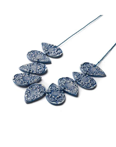 Ceramic necklace Drops (K142)