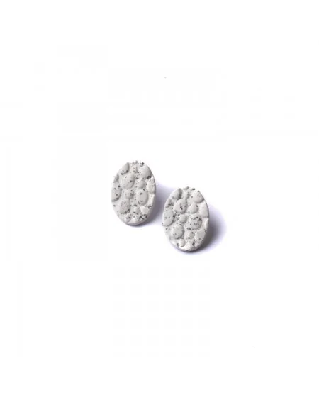 Ceramic earrings Pebbles (S081)