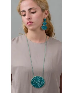 Κεραμικό κολιέ Pebbles (K181)