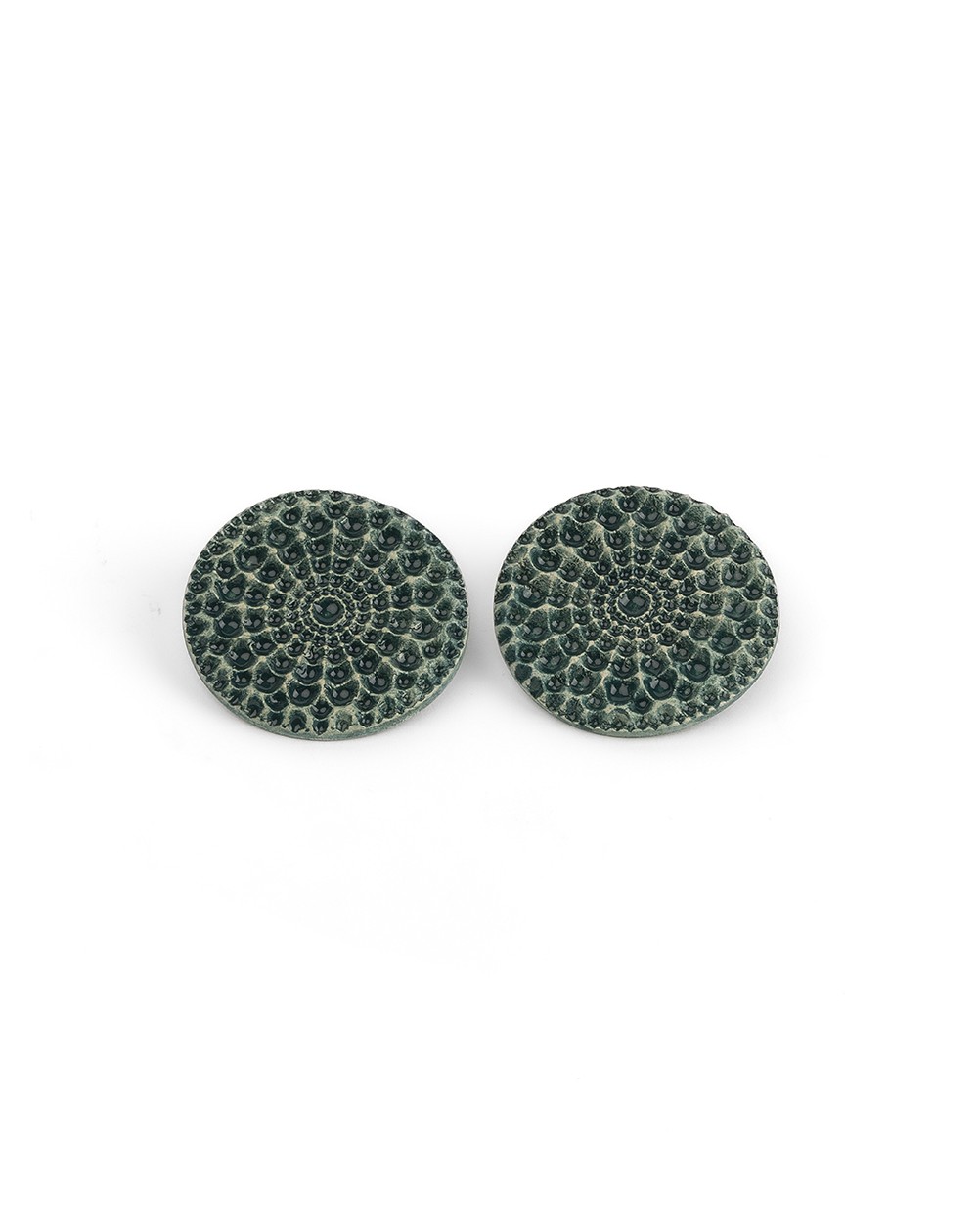 Κεραμικά σκουλαρίκια Dots (S094)