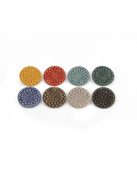 Κεραμικά σκουλαρίκια Dots (S094)