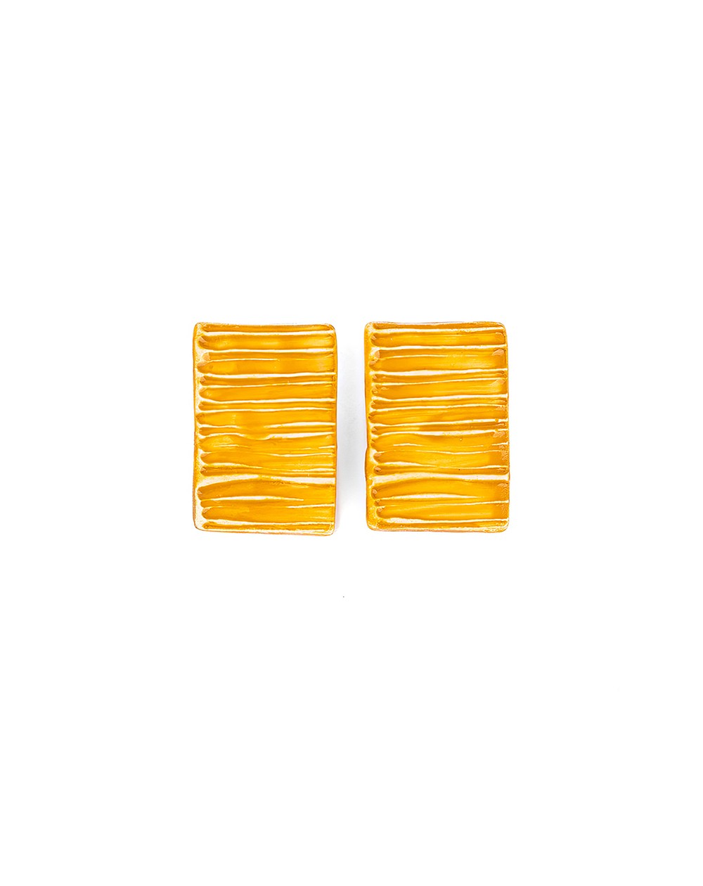 Ceramic earrings Lines (S101)
