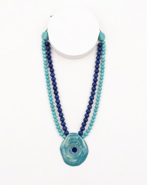 Ceramic necklace ONE Gems (ONE-5)