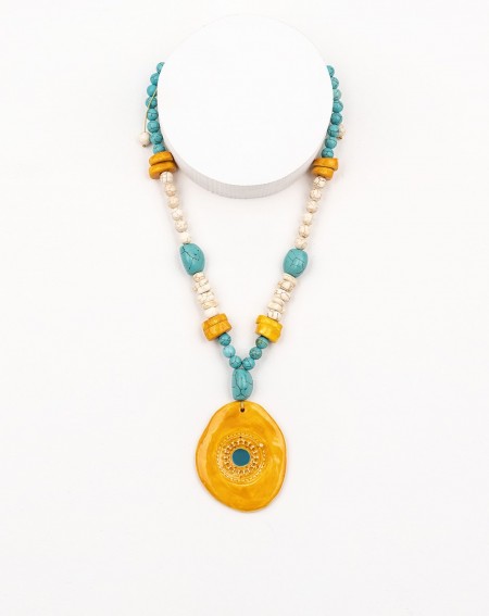 Ceramic necklace ONE Gems (ONE-13)