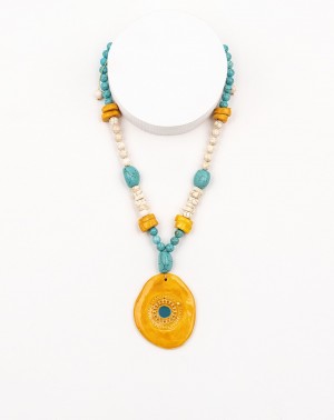 Ceramic necklace ONE Gems (ONE-13)