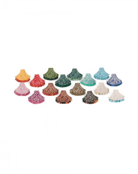 Ceramic earrings Dentelle III (S205)