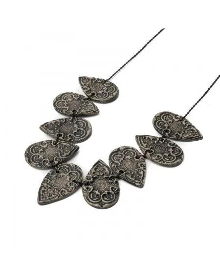 Ceramic necklace Drops (K142)