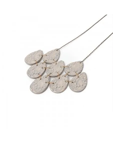 Ceramic necklace Drops (K141)