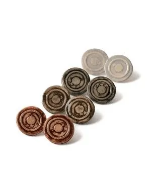 Κεραμικά σκουλαρίκια Concentric (S051)