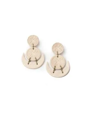 Ceramic earrings East (S013)