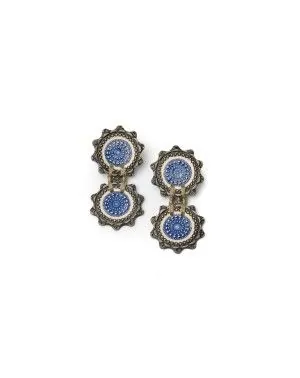Ceramic earrings East (S006)