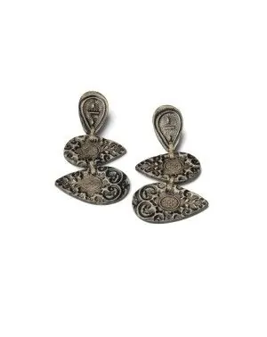 Κεραμικά σκουλαρίκια Drops (S040)