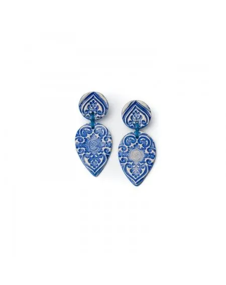 Ceramic earrings Drops (S042)