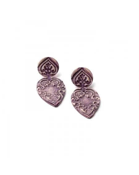 Ceramic earrings Drops (S042)
