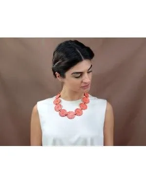 Κεραμικό κολιέ Dentelle I (K134)