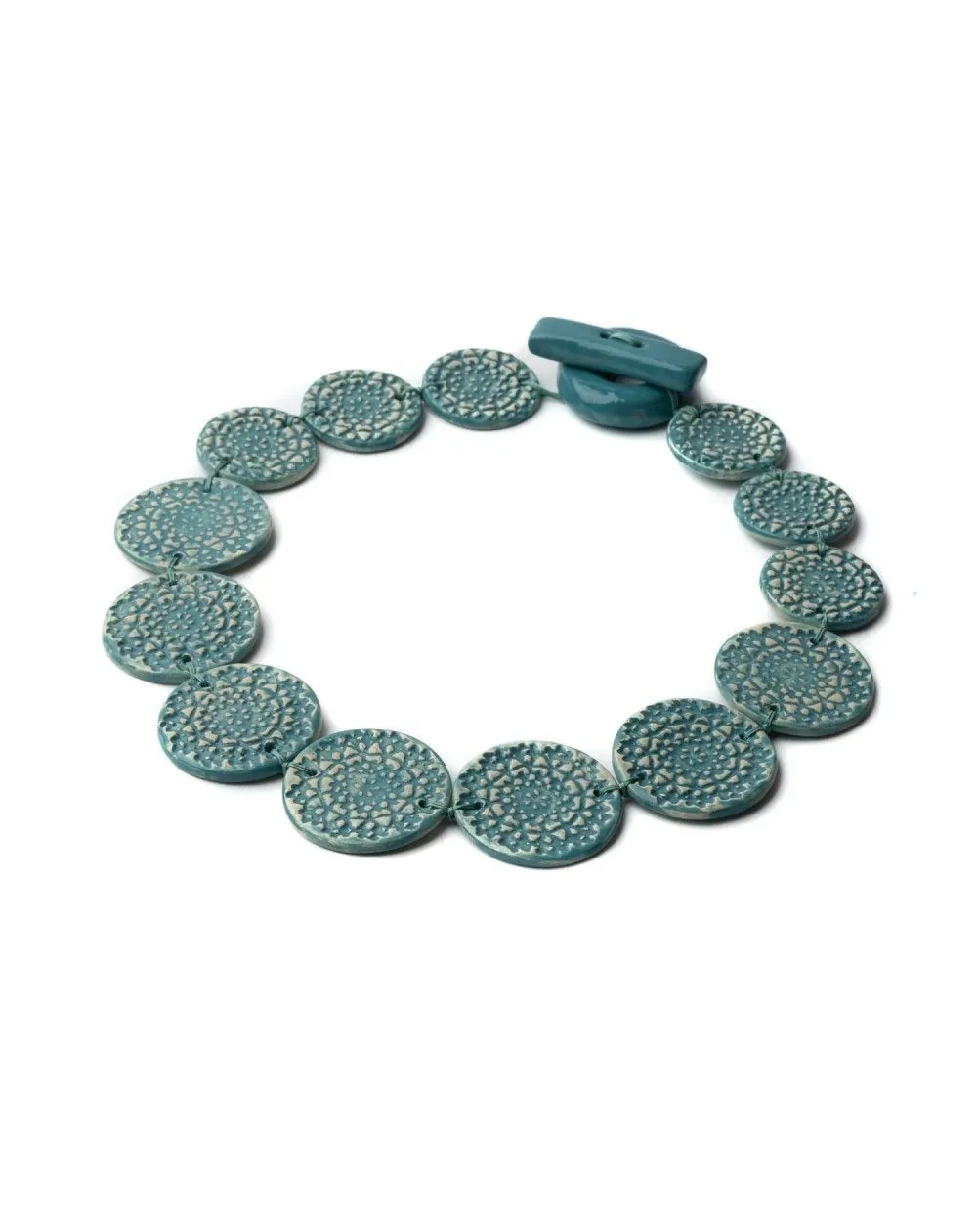 Κεραμικό κολιέ Dentelle I (K134)