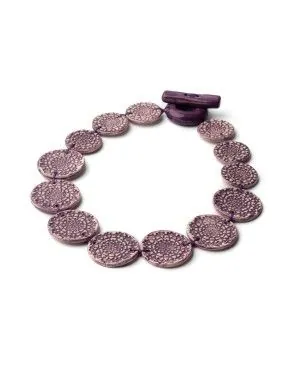 Κεραμικό κολιέ Dentelle I (K134)