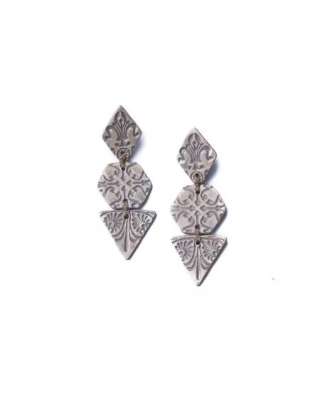 Ceramic earrings Geometrical (S066)
