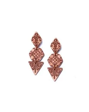 Ceramic earrings Geometrical (S066)